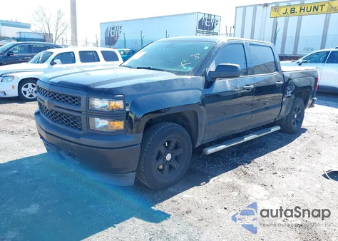 2014 Chevrolet Silverado 1500 Work Truck 1Wt from USA, damaged, VIN 3GCUKPEH2EG191376